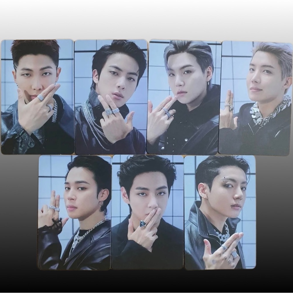 Official BTS Proof Photocards
